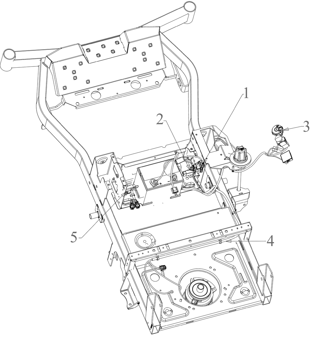 Electrical Diagram and Parts List for ZTX6-60KW (47RIAHA8010)(2021) Cub Cadet Lawn Tractor